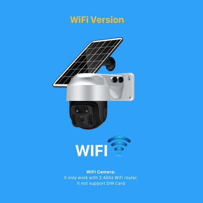 1080P Wireless Dome Security Camera | WiFi & 4G Options | Night Vision, Motion Detection, and 50m Range