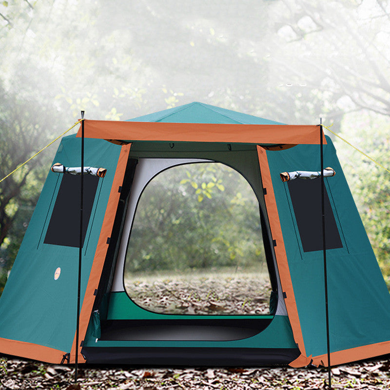 Premium All-Aluminum Waterproof Pole Tent – Heavy-Duty, Lightweight & Quick Setup for Camping Adventures